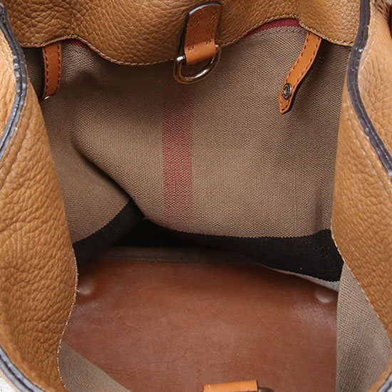 BURBERRY(USED)애쉬비 캔버스 체크 호보백