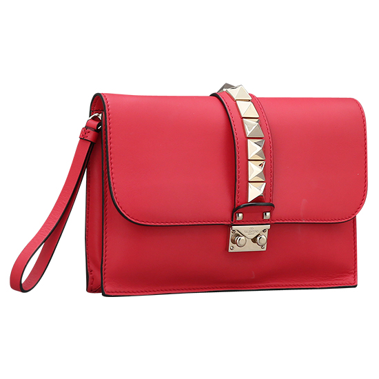VALENTINO(USED)락스터드 클러치백