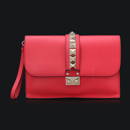 VALENTINO(USED)락스터드 클러치백