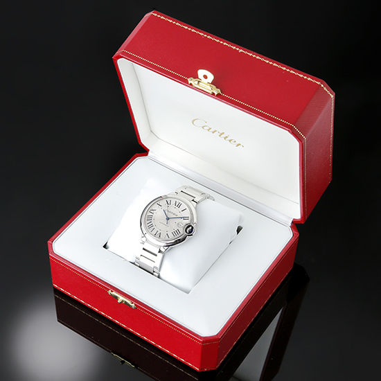 CARTIER(USED)발롱블루 스틸42