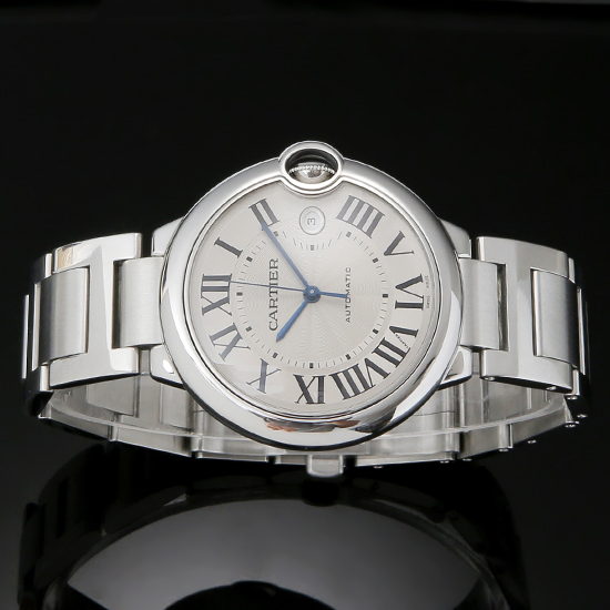 CARTIER(USED)발롱블루 스틸42