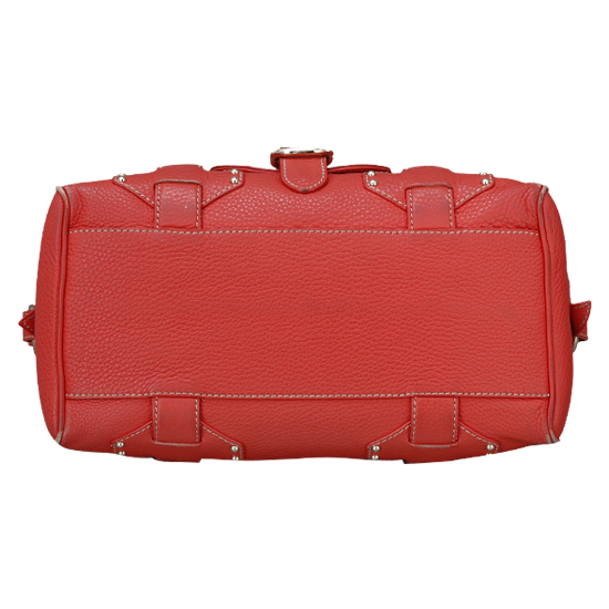 CELINE(USED)레드 레더 토드백