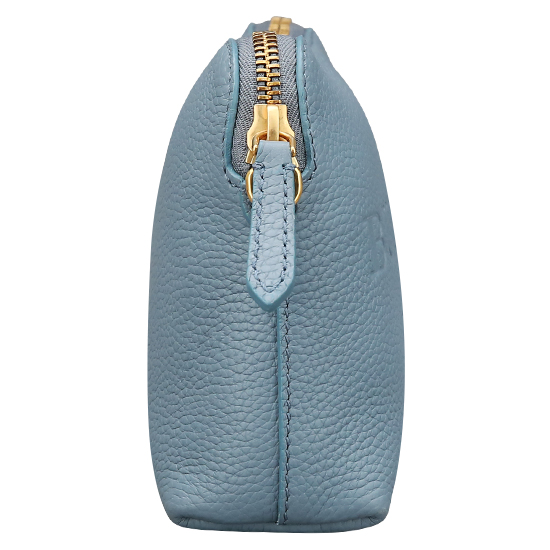 BURBERRY(USED)블루 레더 크로스 바디백