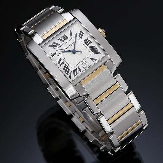 CARTIER(USED) 탱크 프랑세스 콤비 L