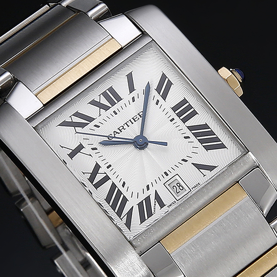CARTIER(USED) 탱크 프랑세스 콤비 L