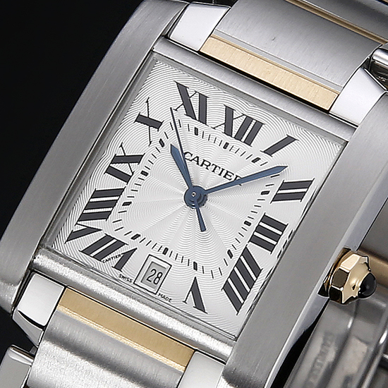 CARTIER(USED) 탱크 프랑세스 콤비 L