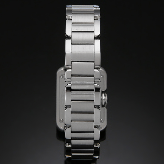 CARTIER(USED)탱크 앙글레즈 스틸 스몰