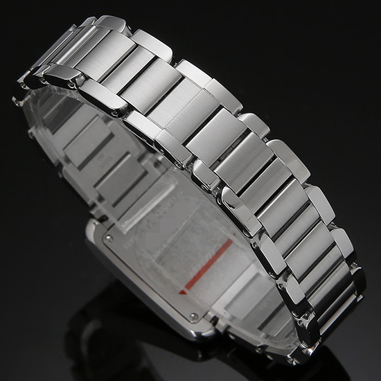 CARTIER(USED)탱크 앙글레즈 스틸 스몰