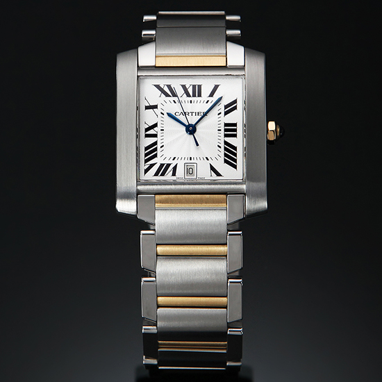 CARTIER(USED) 탱크 프랑세스 콤비 L