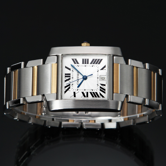 CARTIER(USED) 탱크 프랑세스 콤비 L