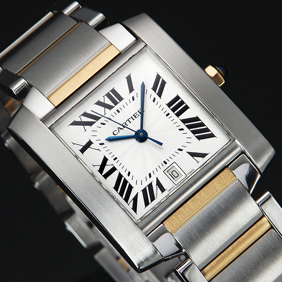 CARTIER(USED) 탱크 프랑세스 콤비 L