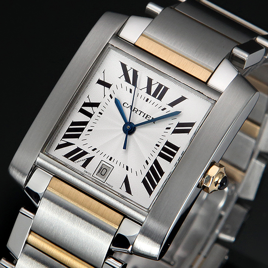 CARTIER(USED) 탱크 프랑세스 콤비 L