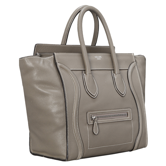 CELINE(USED)러기지 그레이 토트백