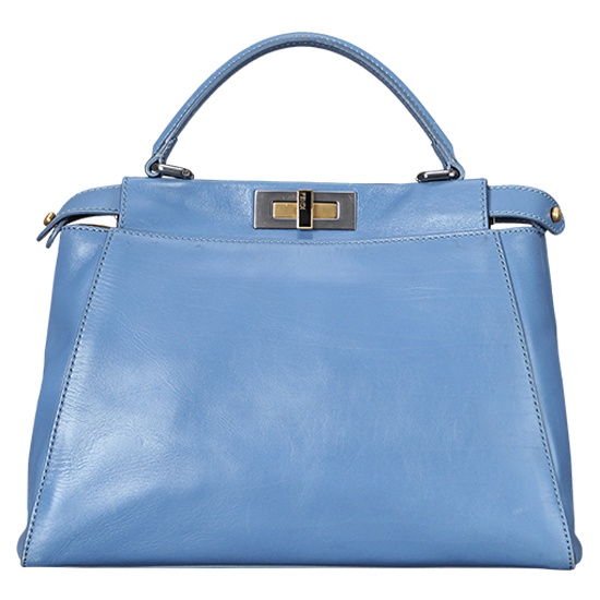 FENDI(USED)피카부 블루 파이톤