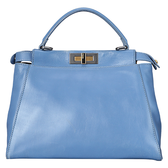FENDI(USED)피카부 블루 파이톤