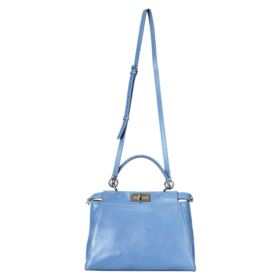 FENDI(USED)피카부 블루 파이톤