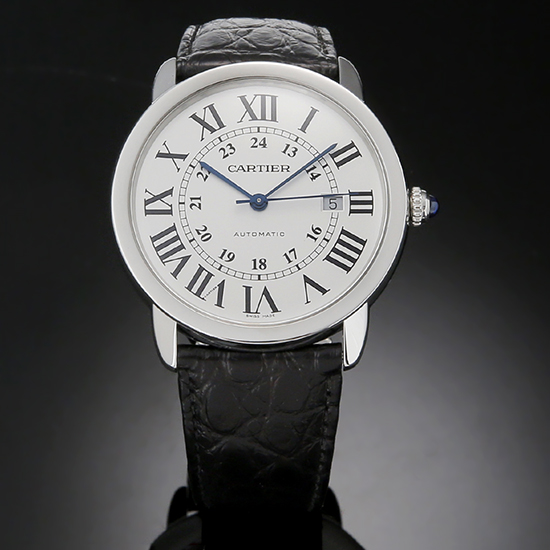 CARTIER(USED)롱드솔로 스틸 오토 XL