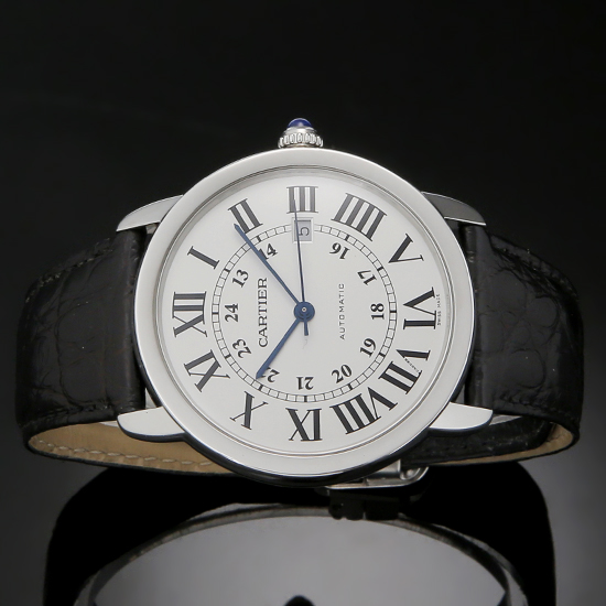 CARTIER(USED)롱드솔로 스틸 오토 XL