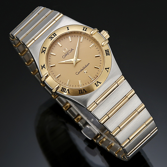 OMEGA(USED) 컨스틸레이션 콤비 풀바