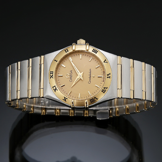 OMEGA(USED) 컨스틸레이션 콤비 풀바