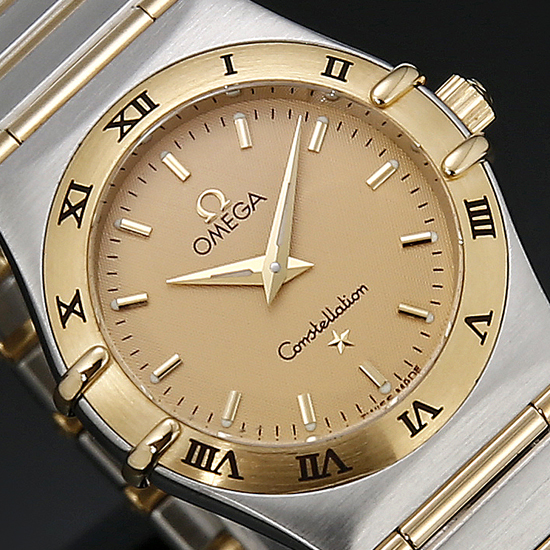 OMEGA(USED) 컨스틸레이션 콤비 풀바