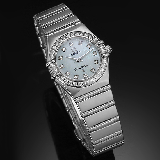 OMEGA(USED) 컨스틸레이션 스틸 다이아베젤