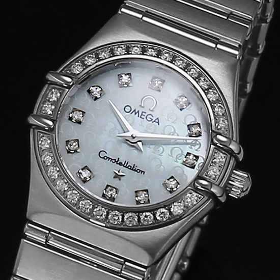 OMEGA(USED) 컨스틸레이션 스틸 다이아베젤