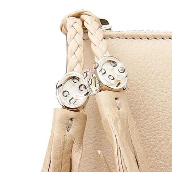 GUCCI(USED) 구찌 소호 레더 테슬 지퍼 장지갑