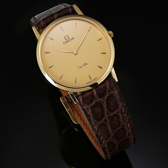 OMEGA(USED) 드빌 빈티지 골드