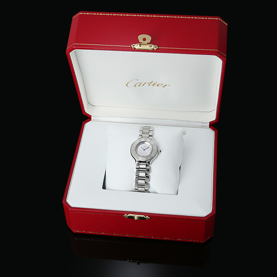 CARTIER(USED) 21C 스틸 스몰