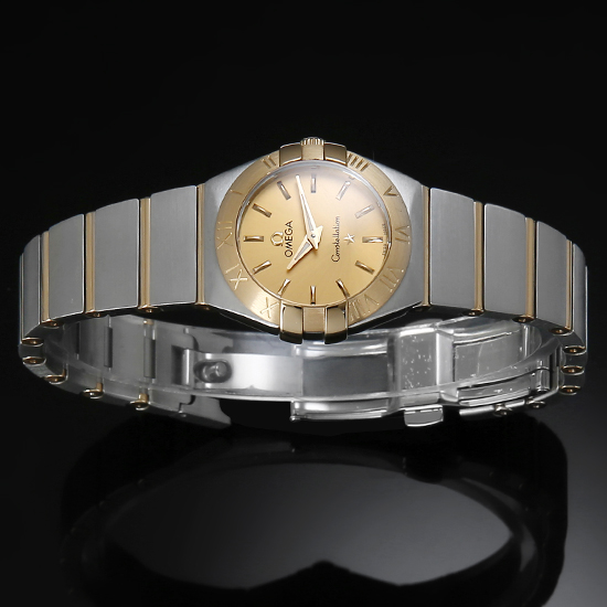OMEGA(USED) 뉴 컨스틸레이션 콤비 풀바