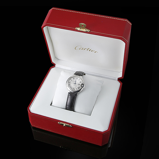 CARTIER(USED) 발롱블루 스틸 33 오토