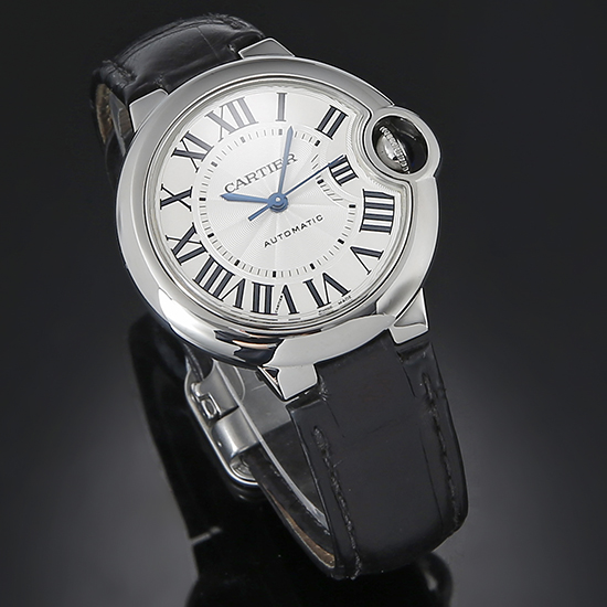 CARTIER(USED) 발롱블루 스틸 33 오토