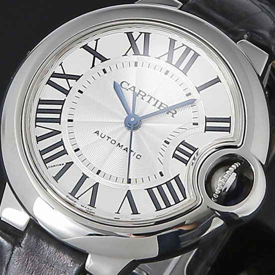 CARTIER(USED) 발롱블루 스틸 33 오토