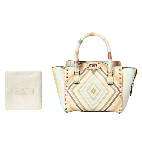 VALENTINO(USED)락스터드 멀티 토트겸 숄더백