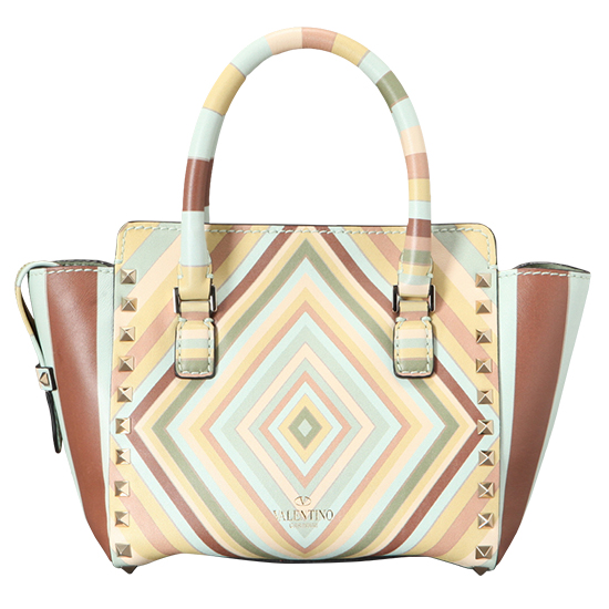 VALENTINO(USED)락스터드 멀티 토트겸 숄더백