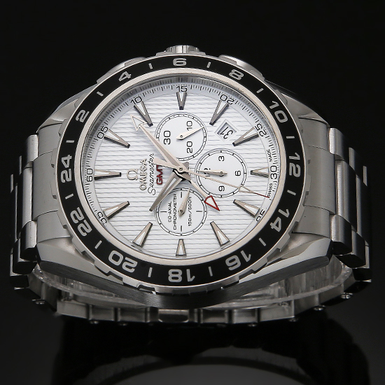 OMEGA(USED)씨마스터 아쿠아테라 GMT 크르노