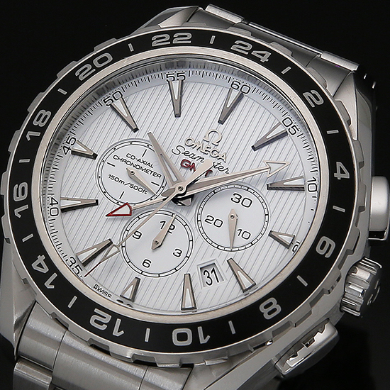 OMEGA(USED)씨마스터 아쿠아테라 GMT 크르노