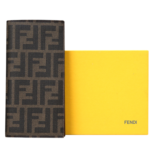 FENDI(USED)F7M0162 F로고 PVC 장지갑