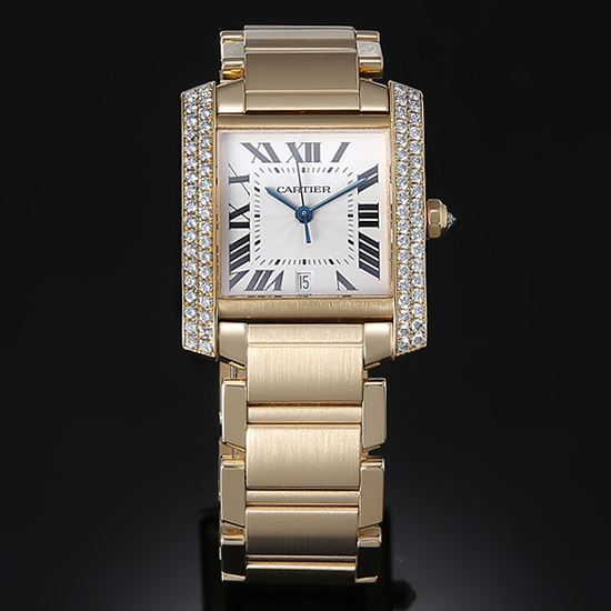 CARTIER(USED) 탱크 프랑세스 옐로우골드