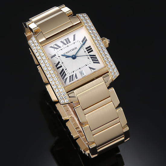 CARTIER(USED) 탱크 프랑세스 옐로우골드