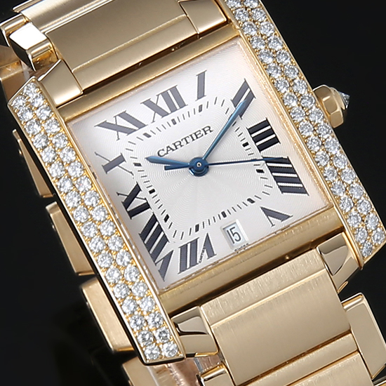 CARTIER(USED) 탱크 프랑세스 옐로우골드