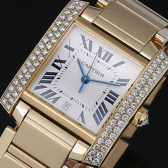 CARTIER(USED) 탱크 프랑세스 옐로우골드