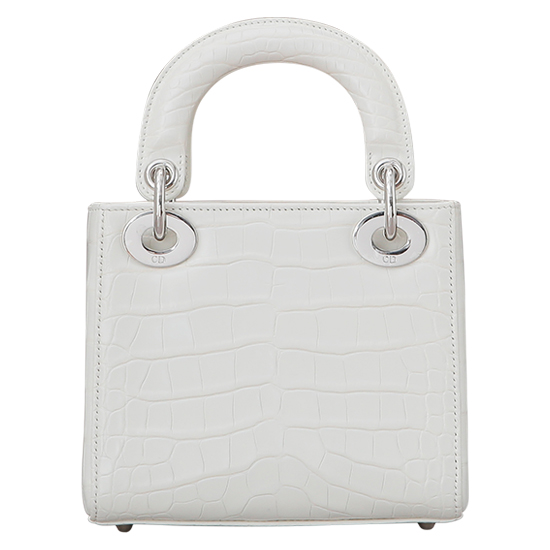 CHRISTIAN DIOR(USED)레이디디올 미니 엘리게이터