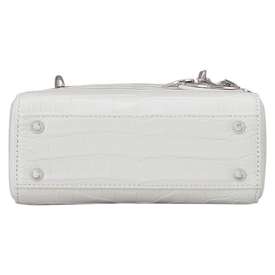 CHRISTIAN DIOR(USED)레이디디올 미니 엘리게이터