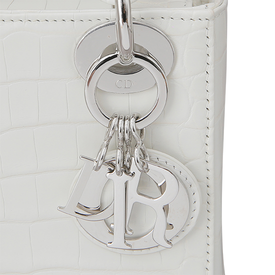 CHRISTIAN DIOR(USED)레이디디올 미니 엘리게이터