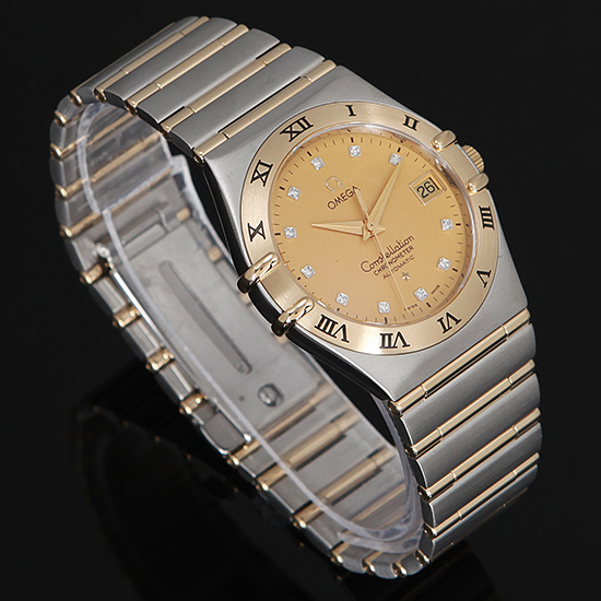 OMEGA(USED) 컨스틸레이션 콤비 풀바 오토