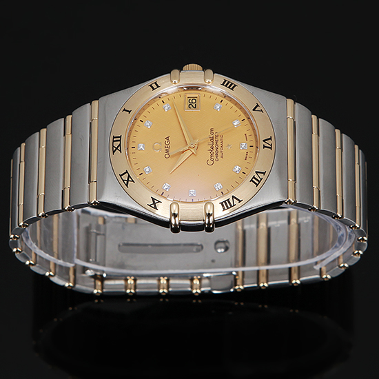 OMEGA(USED) 컨스틸레이션 콤비 풀바 오토