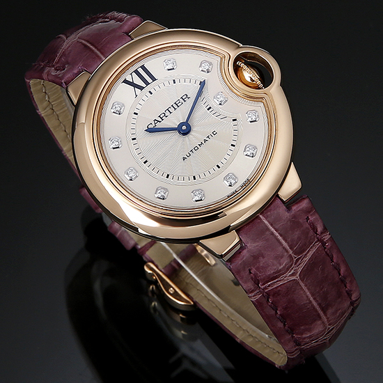 CARTIER(USED) 발롱블루 로즈골드 33 오토