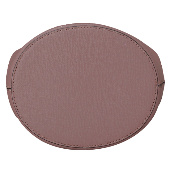 BURBERRY(USED)핑크 레더 헤이마켓 버킷 숄더백